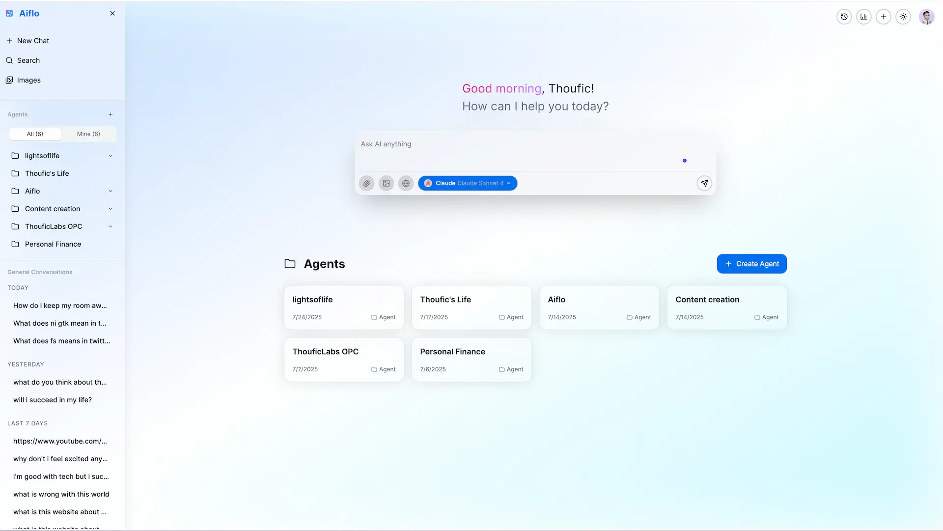 Aiflo Dashboard Demo