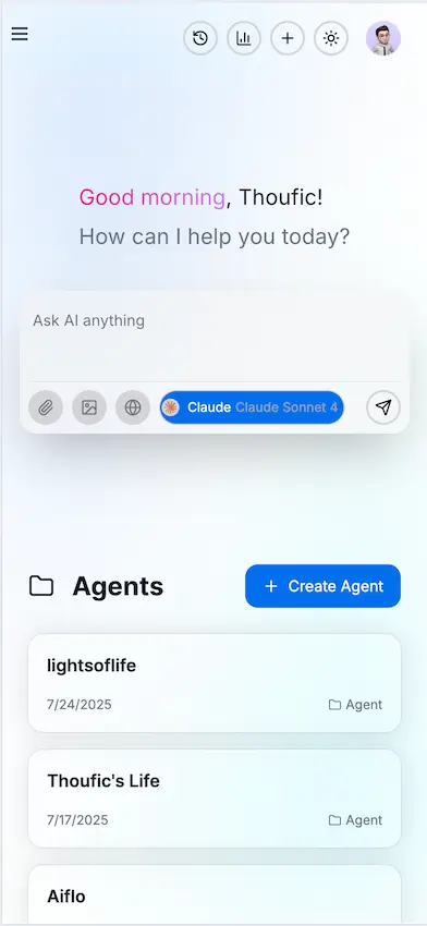 Aiflo Mobile Demo